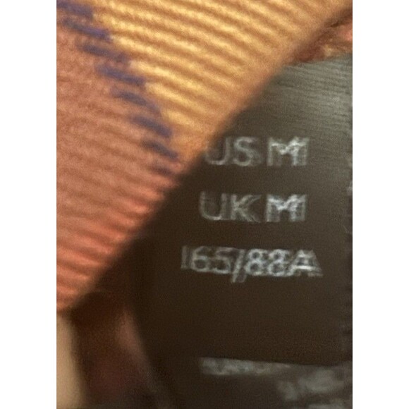 Urban Outfitters Crop Top Womens Size Medium Brown Blue Plaid Zipper Back - Picture 8 of 8